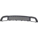 Front Bumper Grille for Jeep Grand Cherokee 2014-2016, Lower, Black, Without Adaptive Cruise Control / Tow Hook Holes, for Laredo/Limited/Overland/Summit Models, Replacement