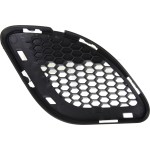 Front Bumper Grille for 2012-2013 Jeep Grand Cherokee, Left (Driver), Outer, Textured Black, SRT-8 Model, Replacement