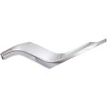 Front Bumper Molding for 2014-2016 Jeep Grand Cherokee, Left (Driver) Outer Applique, Chrome, Suitable for Laredo, Limited, Overland Models, Replacement