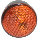 Signal Light for Jeep Wrangler (JK) 2007-2013, Left (Driver) Parking Light, Lens and Housing, Replacement