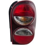 Tail Light Assembly for 2005-2007 Jeep Liberty, Right (Passenger) Side, Without Tail Light Guard, Replacement