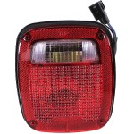Tail Light Assembly for Jeep Wrangler (TJ) 1998-2006, Left (Driver) Side, Replacement