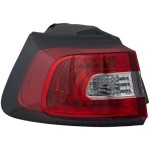 Tail Light Assembly for 2014-2018 Jeep Cherokee, Left (Driver), Outer, Replacement