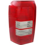 Tail Light for Jeep Patriot 2008-2017, Left (Driver) Side, Lens and Housing, Replacement