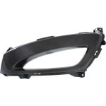 Front Fog Light Molding for Kia Optima 2011-2013, Left (Driver), Primed (Ready to Paint), without Daytime Running Light and LED Insert, (Excludes Hybrid Models), Korea/USA Built, Replacement