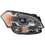 Headlight Assembly for Kia Soul 2010-2011, Right (Passenger), Halogen, Replacement