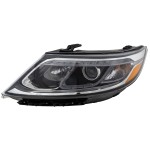 Headlight Assembly for Kia Sorento 2014-2015, Left (Driver), Halogen, Compatible with EX/SX Models, Replacement
