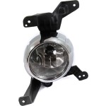 Front Fog Light Assembly for Kia Sorento 2011-2013, Clear Lens, Left (Driver), Without Sport Package, Replacement