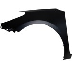 Front Fender for Kia Forte 2014-2018, Left (Driver), Primed (Ready to Paint), Steel, Suitable for Forte Koup without Rocker Mouldings, Replacement