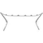 Front Bumper Grille Molding for Lexus ES300H/ES350, 2013-2015, Chrome, Replacement (CAPA Certified)