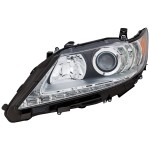 Headlight Lens and Housing for Lexus ES300H/ES350 2013-2015, Left (Driver), Xenon, Without HID Kit, Replacement