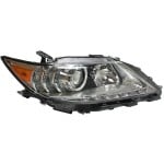 Headlight for Lexus ES300H/ES350 2013-2015, Right (Passenger) Side, Lens and Housing, Halogen, Projector Type, Replacement