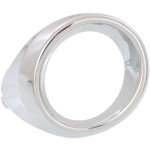 Front Fog Light Molding for Lexus ES300H/ES350 2013-2015, Left (Driver), Silver/Chrome, Replacement