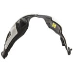 Front Fender Liner for Lexus ES300H/ES350 (2013-2018), Left (Driver), Plastic, Vacuum Form, with Extension Sheet, Replacement