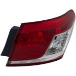 Tail Light for Lexus ES350 2010-2012, Right (Passenger) Outer, Lens and Housing, Replacement