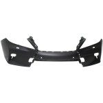 Front Bumper Cover for Lexus RX350/RX450H 2013-2015, Primed (Ready to Paint), With F Sport and Ultra Premium Package, With Headlight Washer and Intelligent Parking Assist System Holes, For RX350 Canada Built, Replacement