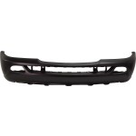 Front Bumper Cover for Mercedes-Benz ML-Class 2001-2005, Primed (Ready to Paint), without Headlight and Parktronic Holes, Replacement