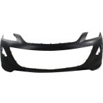 Front Bumper Cover for Mazda CX-9 2010-2012, Primed (Ready to Paint), Replacement