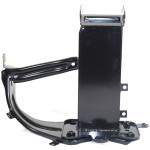 Front Bumper Impact Bracket for Mercedes-Benz E-Class Sedan/Wagon 2003-2009, Left (Driver) Side, Steel/Aluminum, Replacement