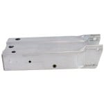 Front Bumper Bracket, Reinforcement Crossmember, Aluminum for 2010-2015 Mercedes-Benz GLK250/GLK350 Right (Passenger), Replacement