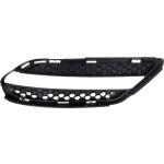 Front Bumper Grille for Mercedes-Benz S-Class 2007-2013, Right (Passenger) Outer, with Sport and Light Package, Excluding S63/S65 Models, Replacement