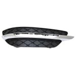 Front Fog Light Molding for Mercedes-Benz C-Class 2012-2014, Right (Passenger) Side, Primed (Ready to Paint), With Sport Package, Without AMG Styling, Sedan, Replacement