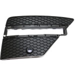 Fog Light Cover for 2012-2015 Mercedes-Benz ML-Class, Right (Passenger) Side, Outer, Textured, Excludes ML63 AMG Model, with AMG Styling Package, Replacement