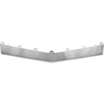 Front Bumper Molding for Mercedes-Benz E-Class 2014-2017, Center Position, Chrome, with AMG Styling Package, without Night Package, Convertible/Coupe, Replacement