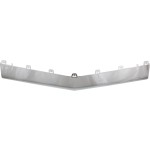 Front Bumper Molding for Mercedes-Benz E-Class 2014-2017, Center Position, Chrome, with AMG Styling Package, without Night Package, Convertible/Coupe, Replacement