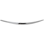 Front Bumper Molding Impact Strip for Mercedes-Benz E-Class Sedan/Wagon 2007-2009, Left (Driver), Chrome, Replacement