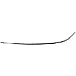 Front Bumper Molding for Mercedes-Benz E-Class 2010-2013, Outer, Chrome, without AMG Styling Package, Sedan/Wagon, Left (Driver), Replacement