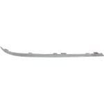 Front Bumper Molding for Mercedes-Benz C-Class 2008-2011, Right (Passenger) Side, without AMG Styling Package, Replacement