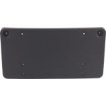 Front License Plate Bracket for Mercedes-Benz C-Class 2008-2011, Textured Black, Excluding AMG Package and C63 Model, Replacement