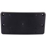 Front License Plate Bracket for Mercedes-Benz C-Class 2008-2011, Black, with AMG Package, (Excluding C63 Model), Replacement