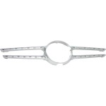 Grille Molding Center for E-Series 2014-2016, Plastic, with AMG Styling Package, with Camera, Replacement