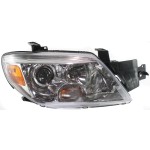 Headlight Assembly for 2005-2006 Mitsubishi Outlander, Right (Passenger), Halogen, Designed for LS, SE, XLS Models, Replacement