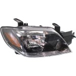 Headlight Assembly for Mitsubishi Outlander 2003-2004, Right (Passenger), Halogen, without Relay, Replacement