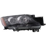 Headlight for Mazda CX-7 2009, Right (Passenger) Side, Lens and Housing, Halogen, Replacement