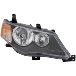Headlight Assembly for Mitsubishi Outlander 2007-2009, Right (Passenger), Halogen, Replacement