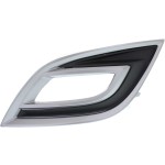 Front Fog Light Molding for Mazda CX-9, 2010-2012, Left (Driver), Paint to Match, Replacement