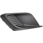 Fog Light Cover for Mazda 3 2014-2016, Left (Driver), Textured, Hatchback/(Sedan Japan/Mexico Built Vehicle), Replacement