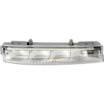 Driving Light Assembly for Mercedes-Benz SLK-Class 2012-2016, Right (Passenger), Excludes C63/SLK55 Models, Replacement