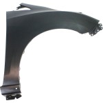 Front Fender for Mazda 5 2012-2017, Right (Passenger), Primed (Ready to Paint), Steel, with Rocker Molding Hole, Replacement
