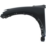 Front Fender for Mazda CX-5 2013-2016, Primed (Ready to Paint), Left (Driver) Side, without Side Light Hole, Replacement (CAPA Certified)