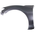 Front Fender for Mazda 6 (2014-2021), Left (Driver) Side, Primed (Ready to Paint), Steel, Without Side Light Hole, Replacement (CAPA Certified)