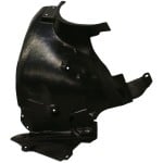 Front Fender Liner Left (Driver), Rear Section for Mercedes-Benz CLK-Class 2003-2009, Replacement