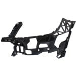 Upper Front Bumper Support for Mercedes-Benz C-Class 2012-2015, Left (Driver), Plastic Material, Coupe/Sedan Models, Excluding C63, Replacement