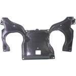 Engine Splash Shield for Mercedes-Benz C-Class 2008-2011, Under Cover, Rear, All-Wheel Drive (AWD), Replacement