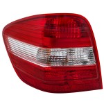 Tail Light Assembly for Mercedes-Benz ML-Class 2006-2011, Left (Driver), Without AMG Styling and Sport Package, (164) Chassis, Replacement