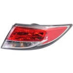 Tail Light Assembly for Mazda 6, Halogen, Right (Passenger), Compatible with 2009 - 2013 Models, Replacement
